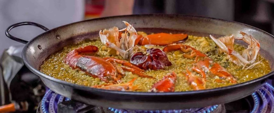 Paella de Bogavante